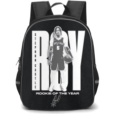 NBA Stephon Castle Backpack StudentPack - Stephon Castle Rookie Of The Year Grayscale Poster