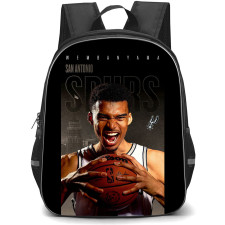 NBA Tyler Herro Backpack StudentPack - Victor Wembanyama Smiling Portrait Spurs Poster