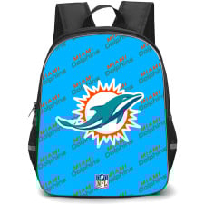 NFL Miami Dolphins Backpack StudentPack - Miami Dolphins Medley Monogram Wordmark