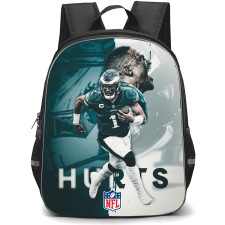 NFL Jalen Hurts Backpack StudentPack - Jalen Hurts Philadelphia Eagles Football Graphic Poster