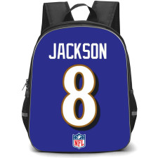 NFL Lamar Jackson Backpack StudentPack - Lamar Jackson Baltimore Ravens 8 Jersey Poster