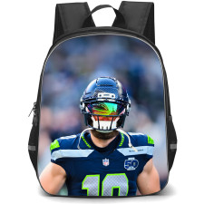 NFL Seattle Seahawks Backpack School Bag StudentPack - Seattle Seahawks Cooper Kupp Focused On The Field Portrait