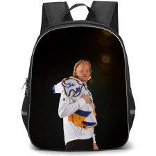 NHL Rasmus Dahlin Backpack School Bag StudentPack - Rasmus Dahlin Buffalo Sabres Portrait On Dark Background