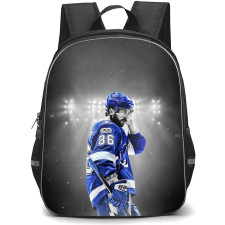 NHL Nikita Kucherov Backpack School Bag StudentPack - Nikita Kucherov Tampa Bay Lightning Stadium Lights Poster