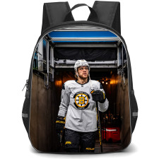 NHL David Pastrnak Backpack School Bag StudentPack - David Pastrnak Boston Bruins Game Day Tunnel Walk Poster