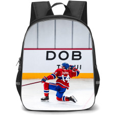NHL Nick Suzuki Backpack School Bag StudentPack - Nick Suzuki Montreal Canadiens Goal Celebration Poster