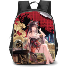 Neverness To Everness Hotori Backpack School Bag StudentPack - Hotori Sitting Portrait Poster