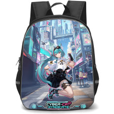 Neverness To Everness Mint Backpack School Bag StudentPack - Mint Cyber Cat Syndicate Poster