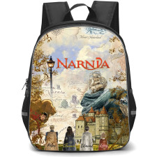 The Chronicles Of Narnia Backpack School Bag StudentPack - The Chronicles Of Narnia Fantasy Map Collage Poster