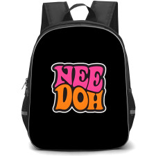 NeeDoh Backpack School Bag StudentPack - NeeDoh Logo Illustration Art Sticker