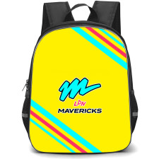 London Mavericks Backpack School Bag StudentPack - Large Logo With Stripe