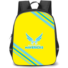 Melbourne Mavericks Backpack School Bag StudentPack - Large Logo With Stripe