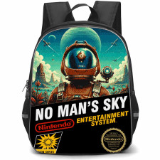 No Man's Sky Backpack School Bag StudentPack - No Man's Sky Nintendo Pixel Poster