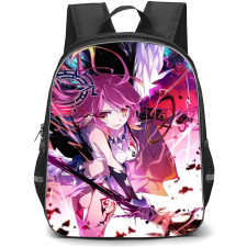 No Game No Life Jibril Backpack StudentPack - Jibril Anime Characters Illustration Art Poster