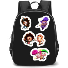 The Fairly Oddparents a New Wish Backpack School Bag StudentPack - Character Pair Sticker Art