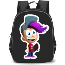 The Fairly Oddparents a New Wish Backpack School Bag StudentPack - Winn Avatar Portrait Skate Sticker Art