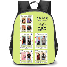 Off Campus Backpack School Bag StudentPack - Off Campus Briar University Illustrated Couples Poster