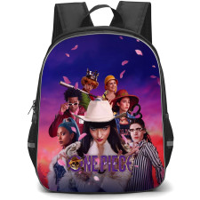 One Piece Netflix Backpack School Bag StudentPack - One Piece Netflix Grand Line Villains Poster