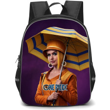 One Piece Netflix Miss Valentine Backpack School Bag StudentPack - Miss Valentine Holding Umbrella Poster