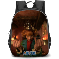 One Piece Netflix Mr 9 Backpack School Bag StudentPack - Mr 9 Crown Character Portrait Poster