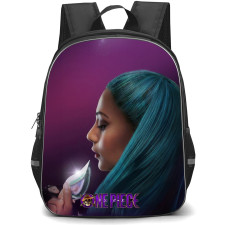 One Piece Netflix Nefertari Vivi Backpack School Bag StudentPack - Nefertari Vivi Purple Aesthetic Poster