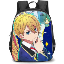 Oshi No Ko Aqua Hoshino Backpack StudentPack - Aqua Hoshino Side Portrait