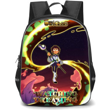 The Owl House Luz Backpack Student Pack - Luz Flying Magic Power Portrait