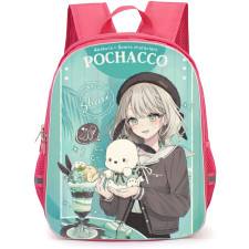 Pochacco Sanrio Akakura Backpack School Bag StudentPack - Akakura Collab Series Portrait Poster