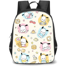 Pochacco Sanrio Backpack School Bag StudentPack - Pochacco Sanrio Food Portrait Collage