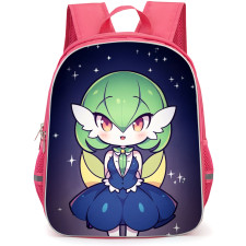 Pokemon Gardevoir Backpack StudentPack - Gardevoir Cartoon Art Stars Background