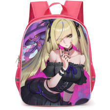 Pokemon Lusamine Backpack School Bag StudentPack - Pokemon Lusamine Fan Art Illustration Poster