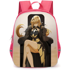 Pokemon Lusamine Backpack School Bag StudentPack - Pokemon Lusamine Wearing Sygna Suit Anime Art Poster