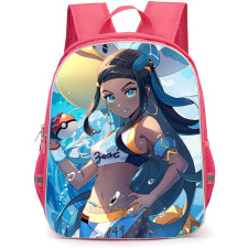 Pokemon Nessa Backpack School Bag StudentPack - Pokemon Nessa Standing Portrait Illustration Art Poster