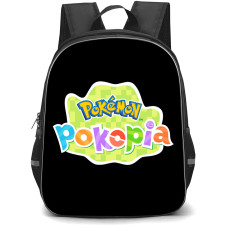 Pokemon Pokopia Backpack School Bag StudentPack - Pokopia Bloom Logo