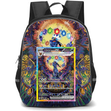 Pokemon Umbreon Backpack School Bag StudentPack - Pokemon Umbreon Trading Card Game Art Poster