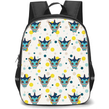 Pokemon Vaporeon Backpack StudentPack - Vaporeon White Pattern Art