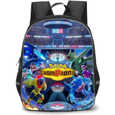 Pokemon Champions Backpack School Bag StudentPack - Pokemon Champions Official Key Art Poster
