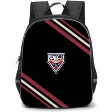 Montreal Victoire Backpack School Bag StudentPack - Montreal Victoire Large Logo With Stripe