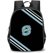 Seattle Torrent Backpack School Bag StudentPack - Seattle Torrent Large Logo With Stripe