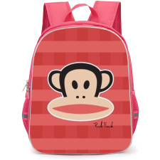 Paul Frank Backpack StudentPack - Monkey with Checkered Background