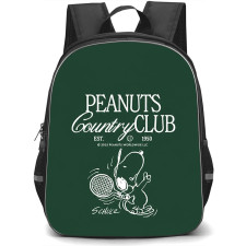 Peanuts Backpack School Bag StudentPack - Peanuts Country Club Vintage Aesthetic Poster