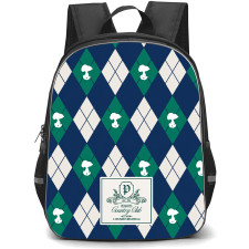 Peanuts Backpack School Bag StudentPack - Peanuts Vintage Argyle Pattern Art Poster