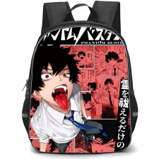 Phantom Busters Kaoru Kanzaki Backpack StudentPack - Kaoru Kanzaki Mouth Open And Tongue Out Anime Art Poster