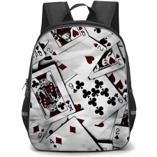 Poker Backpack Student Pack - Cool Gambling Aesthetic