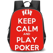 Poker Backpack Student Pack - l'm Just Here For The Pot Illus