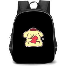 Pompompurin Sanrio Backpack School Bag StudentPack - Pompompurin Sanrio Hugging Heart Portrait Sticker