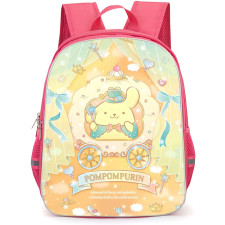 Pompompurin Sanrio Backpack School Bag StudentPack - Pompompurin Sanrio Phrase Wand Series Poster