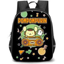 Pompompurin Sanrio Backpack School Bag StudentPack - Pompompurin Sanrio Radio Series Sticker
