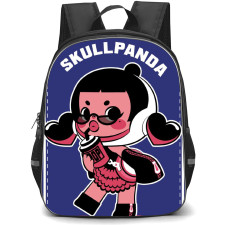 Pop Mart Skull Panda Backpack StudentPack - Skull Panda Hype Cool Girl