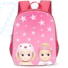 Sonny Angel Backpack StudentPack - Sonny Angels Strawberry Bunny Star Background
